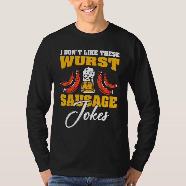 Camiseta Smoking And Grilling German Wurst 14 (Anverso)