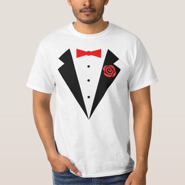 Funny World T-Shirt Uomo Con Stampa Papillon E Smoking | Maglietta Elegante E Divertente, 3D, Cotone Morbido, Per Feste E Halloween
