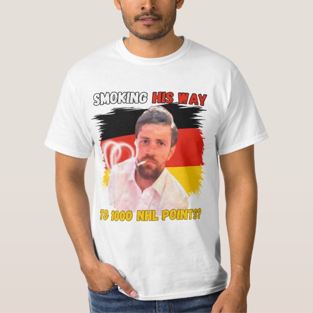 Camiseta SMOKING His way to NHL 1000 point (Anverso)