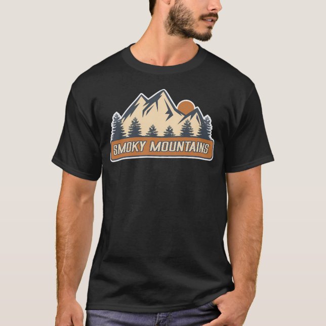 Camiseta Smoky Mountains - Best Souvenirs From Smoky Mounta (Anverso)