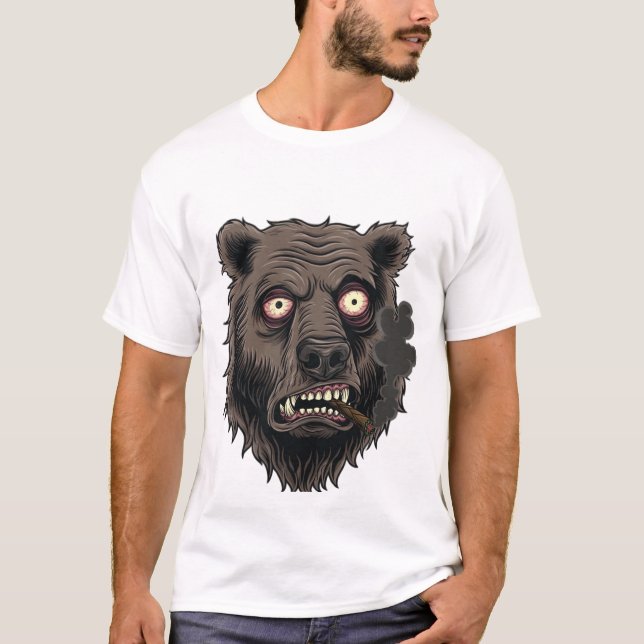 Camiseta Smoky the Bear Fantasy Style (Anverso)