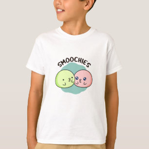 Camiseta Smoochies divertidos besando a Mochi Pun