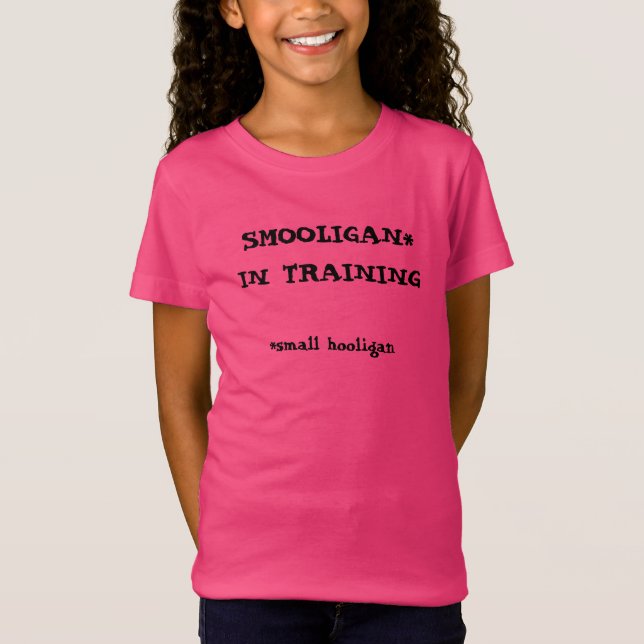 Camiseta Smooligan entrenando camisas para niños (Anverso)