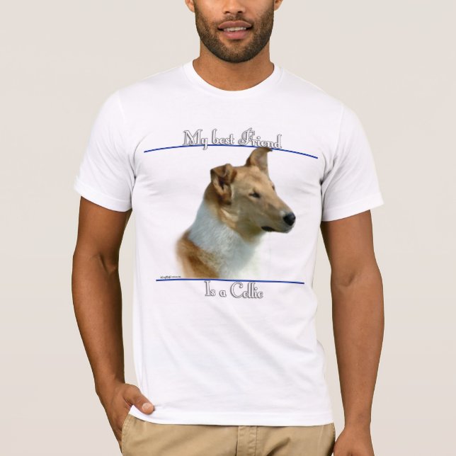 Camiseta Smooth Collie Best Friend 2 (Anverso)