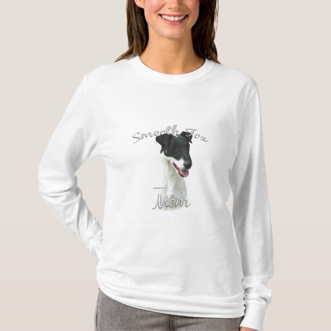 Camiseta Smooth Fox Terrier Mom 2 (Anverso)