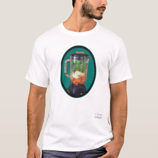 Camiseta Smoothie verde #1 - verde oscuro (Anverso)