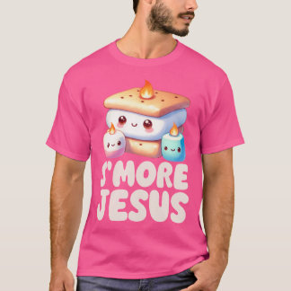 Camiseta Smore Jesus Kawaii Es El Más Cristiano Funny Pun R