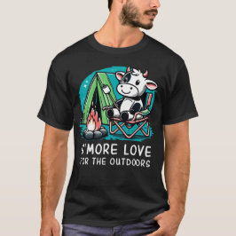 Camiseta S'more Love for Outdoor Funny Cow Camping