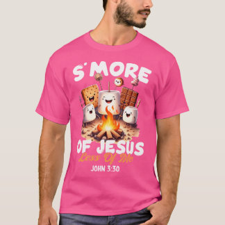 Camiseta Smore Of Jesus Menos De Yo Camper Cristiano Campin