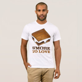 Camiseta S'more To Love Chocolate Campfire Camp S'mores Tee