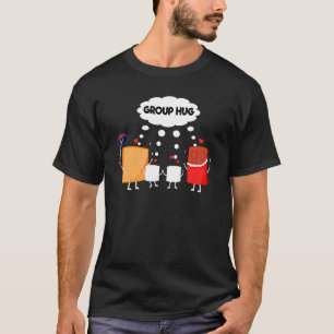 Camiseta Smores S'mores Marshmallow Camping Roasting Bonfir