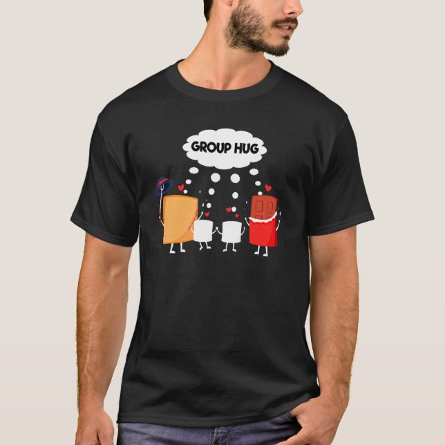 Camiseta Smores S'mores Marshmallow Camping Roasting Bonfir (Anverso)