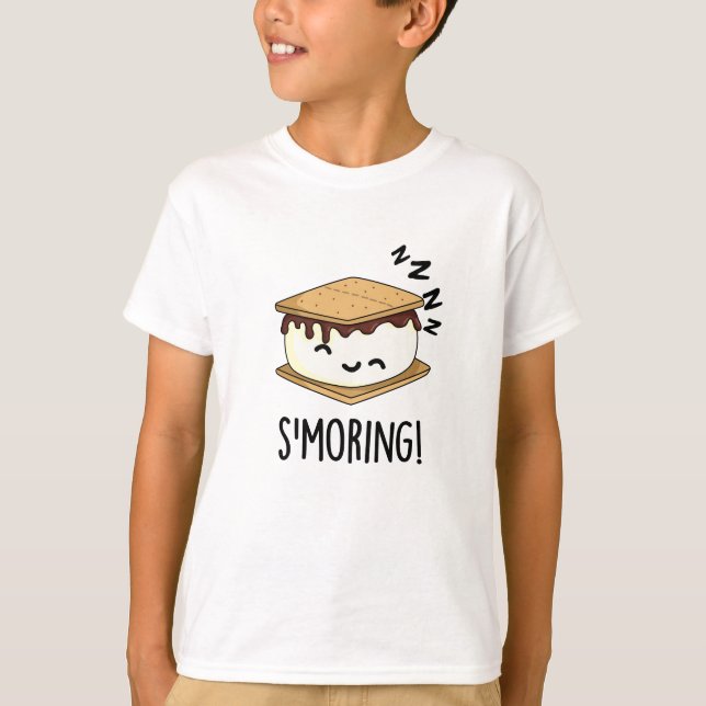 Camiseta Smoring Chistes Divertidos de Smore (Anverso)