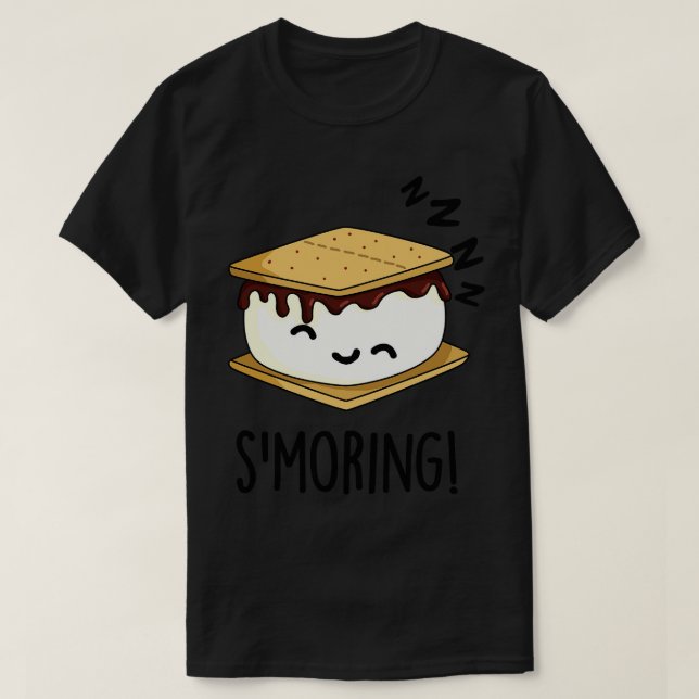 Camiseta Smorny Smore Puns 1 (Diseño del anverso)