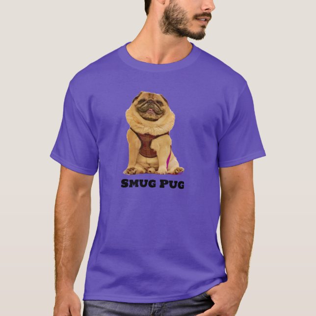 Camiseta Smug Pug (Anverso)