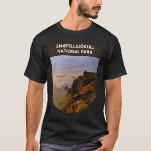 Camiseta Sn � fellsj � kull Parque nacional Arnarstapi