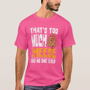 Camiseta Snack Cheddar Cheese Foodie