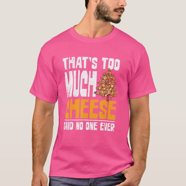 Camiseta Snack Cheddar Cheese Foodie (Anverso)