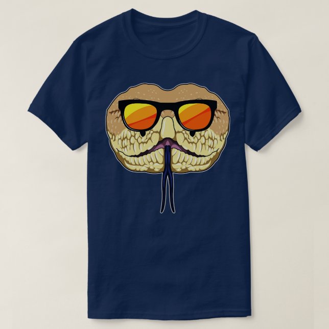 Camiseta Snack con gafas de sol (Diseño del anverso)