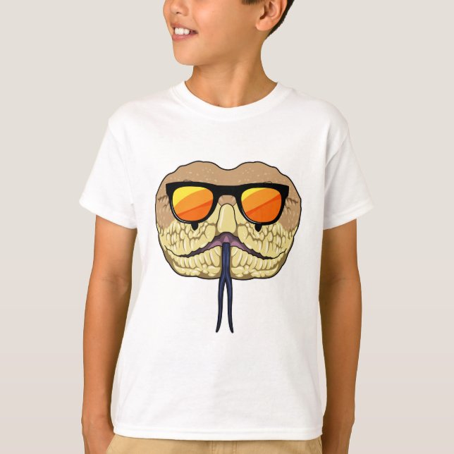 Camiseta Snack con gafas de sol (Anverso)