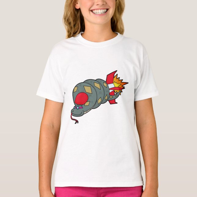 Camiseta Snack con Rocket (Anverso)