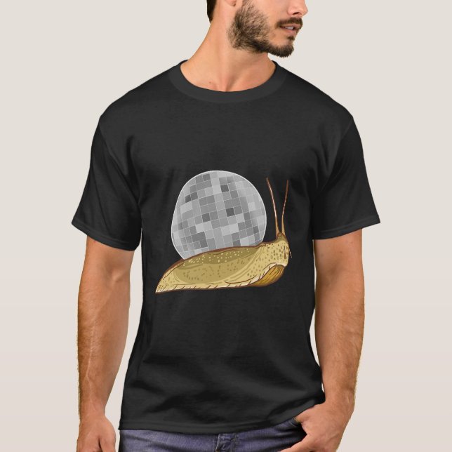 Camiseta Snack Disco Ball Funny Crystal Shell Animal Lover (Anverso)