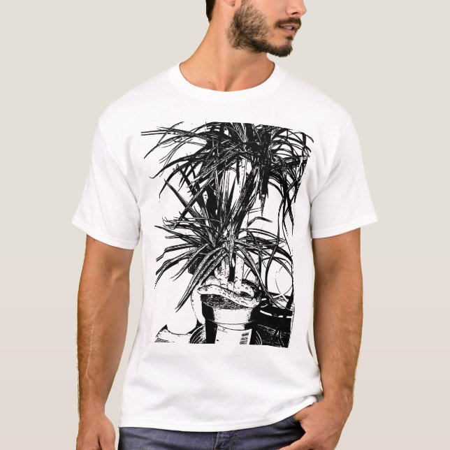 Camiseta Snack in Bloom - Arte de línea negra (Anverso)