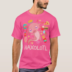Camiseta Snacks Salamander Gracioso Snaxolotl Amphibian Ani