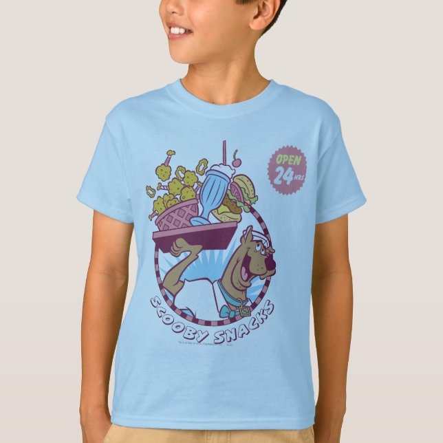 Camiseta "Snacks Scooby-Doo" (Anverso)