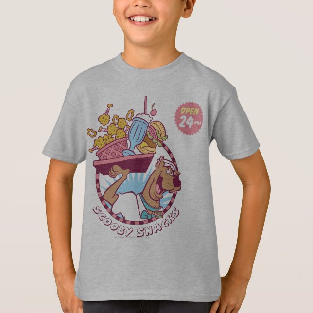Camiseta "Snacks Scooby-Doo" (Anverso)