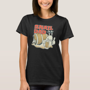 Camiseta Snail Dad Rare Snail Keeper Mascota Slug Snail