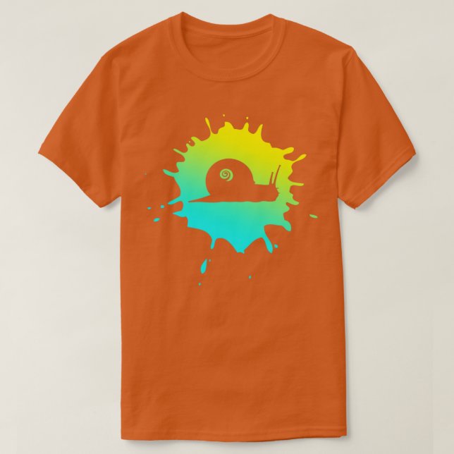 Camiseta Snail masculino (Diseño del anverso)