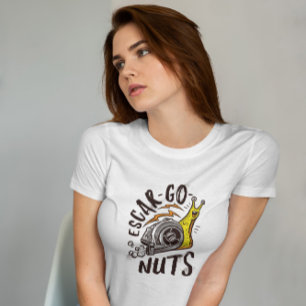 Camiseta Snail Robot Machine Funny
