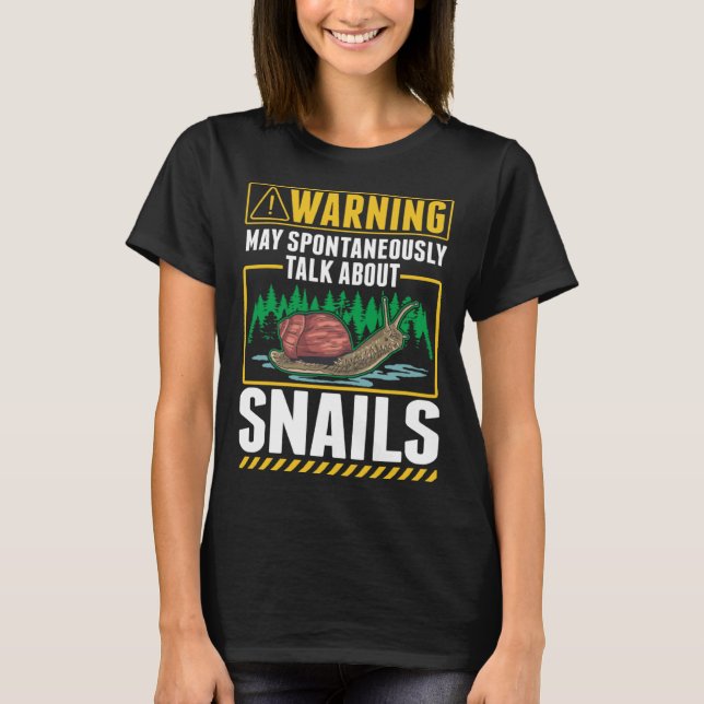 Camiseta Snail Slug Roman Snail (Anverso)