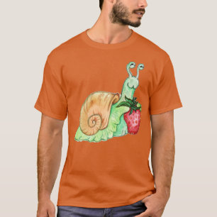 Camiseta Snail Strawberry