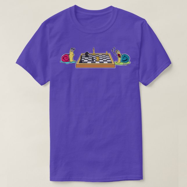 Camiseta Snails Chess (Diseño del anverso)