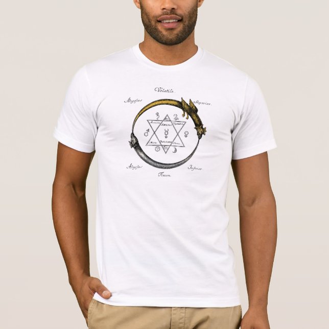 Camiseta Snake and Dragon Ouroboros (Anverso)