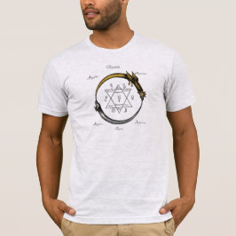 Camiseta Snake and Dragon Ouroboros