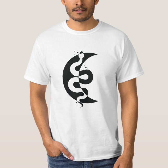 Camiseta Snake and Moon (Anverso)