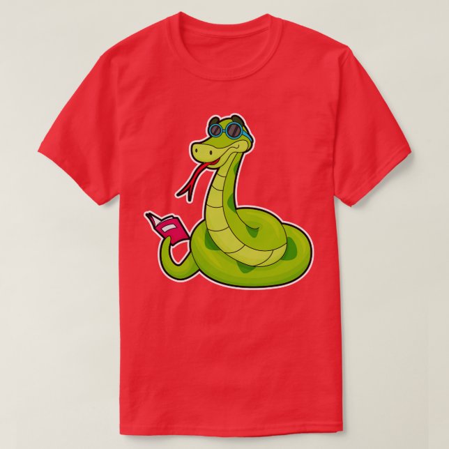 Camiseta Snake con gafas de sol (Diseño del anverso)