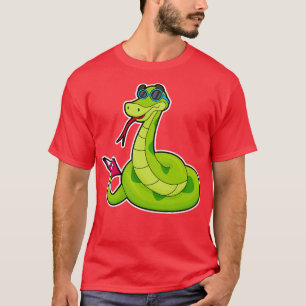 Camiseta Snake con gafas de sol