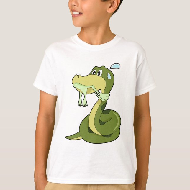 Camiseta Snake divertida (Anverso)