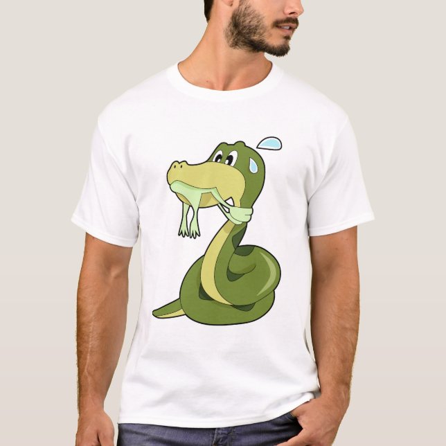 Camiseta Snake divertida (Anverso)