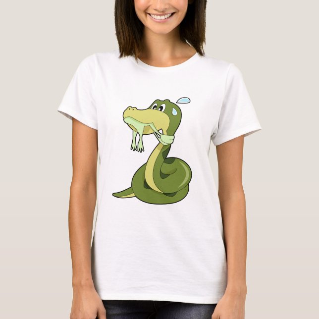Camiseta Snake divertida (Anverso)