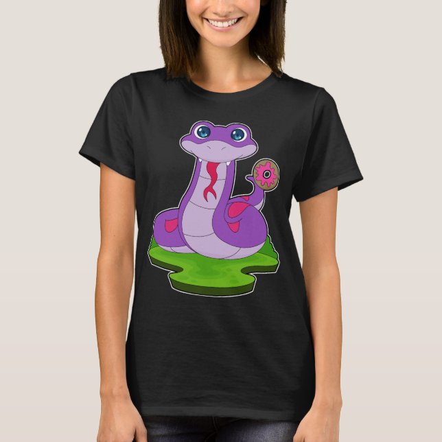 Camiseta Snake Donut (Anverso)