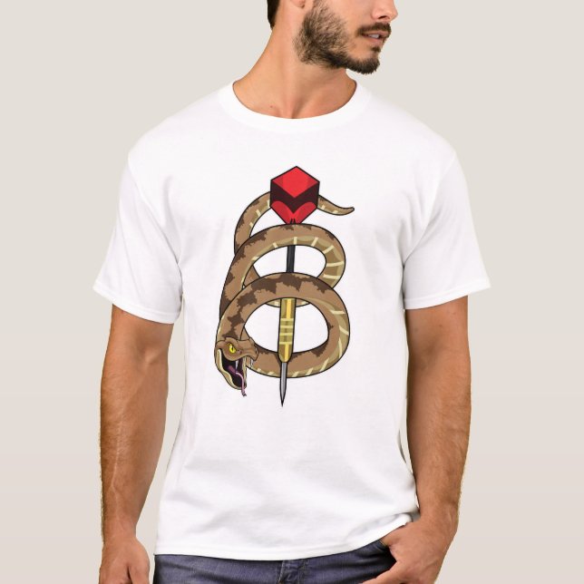 Camiseta Snake en Darts con Dart (Anverso)