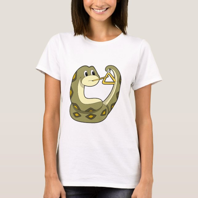 Camiseta Snake en la música con triángulo.PNG (Anverso)