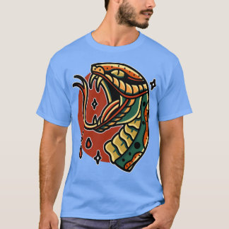 Camiseta snake head tattoo