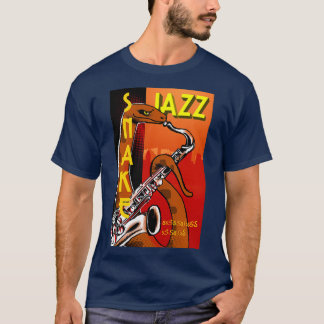 Camiseta Snake Jazz Vintage
