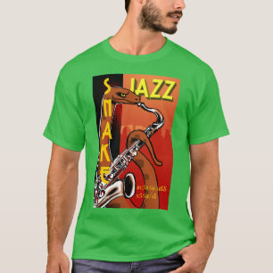 Camiseta Snake Jazz Vintage